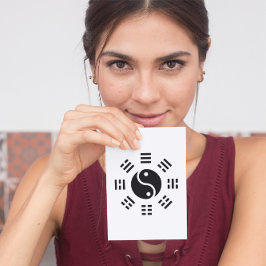 Das Gleichgewicht: Ba Gua, 8 Trigramm Yang TCM Postkarte