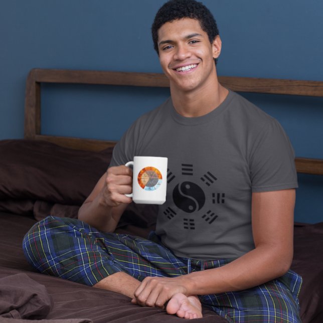 Das Gleichgewicht: Ba Gua, 8 Trigramm Yang TCM T-Shirt (Von Creator hochgeladen)