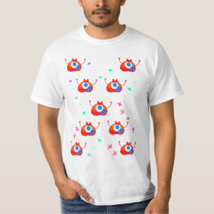Das glitchige Sternenstaub-Monster T-Shirt