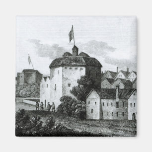 Das Globe Theater auf der Bankseite Magnet