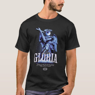 Das Gloria-Engel-Schwert-Yin-Yang-T-Shirt T-Shirt