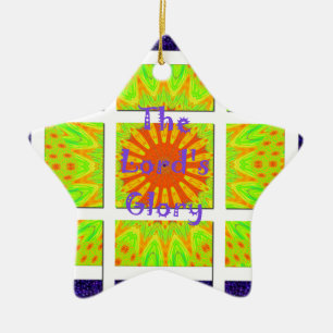 Das glorreiche Muster des grafischen Textes des He Keramikornament