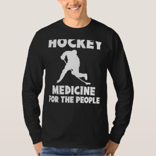 Das Glück auf Eis - Hockey ist Medizin für das T-Shirt