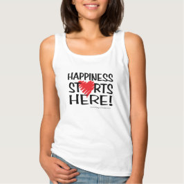 Das Glück beginnt hier! T-Shirt