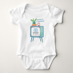 Das Glück beobachtet FRIENDS™ Baby Strampler