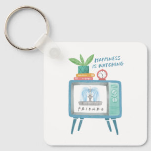 Das Glück beobachtet FRIENDS™ Schlüsselanhänger