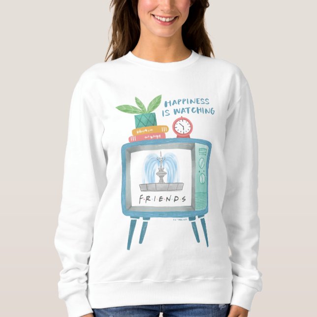 Das Glück beobachtet FRIENDS™ Sweatshirt (Vorderseite)