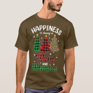 Das Glück der Frauen ist eine Mama und Memaw Leopa T-Shirt