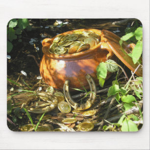 "Das Glück der Iren!" Maus Pad Mousepad