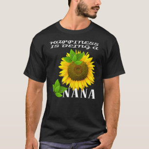 Das Glück der Männer ist, ein Nana-Sonnenblumenlie T-Shirt