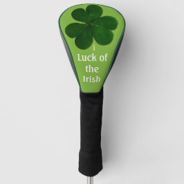 Das Glück des grünen Kleeblatts in Irland Golf Headcover