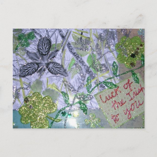 Das Glück des Irischen für Sie Postkarte (Vorderseite)