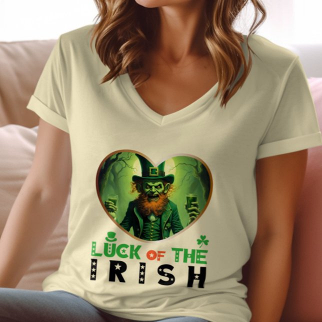 Das Glück des Irischen - Irischen Pub Trivia Nacht T-Shirt (Von Creator hochgeladen)