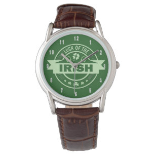 Das Glück des irischen St. Patrick's Day Armbanduhr