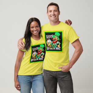Das Glück des Irish St Patricks Day. Jetzt kaufen T-Shirt