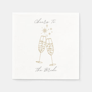 Das Glück für die Braut Napkin Serviette