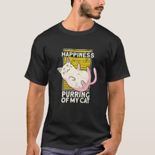 Das Glück für mich ist das Reinigen meiner Katze T-Shirt