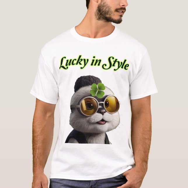 Das Glück im Stil T-Shirt (Vorderseite)