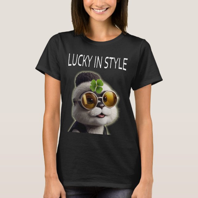 Das Glück im Stil T-Shirt (Vorderseite)