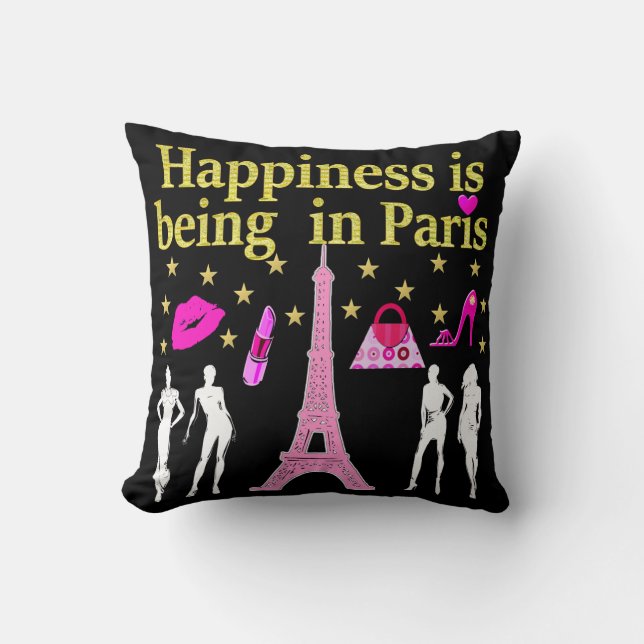 DAS GLÜCK IST IN PARIS KISSEN (Vorderseite)