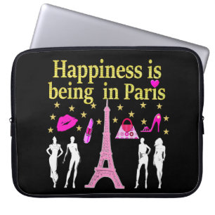 DAS GLÜCK IST IN PARIS LAPTOPSCHUTZHÜLLE