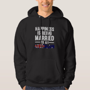 Das Glück wird einem Australiern verheiratet Hoodie