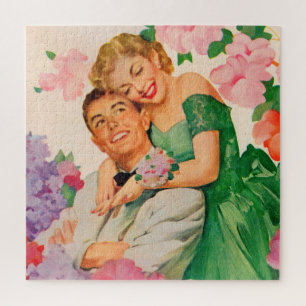 das glückliche Paar Puzzle