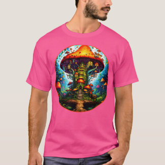Das glückliche Pilzhaus T-Shirt