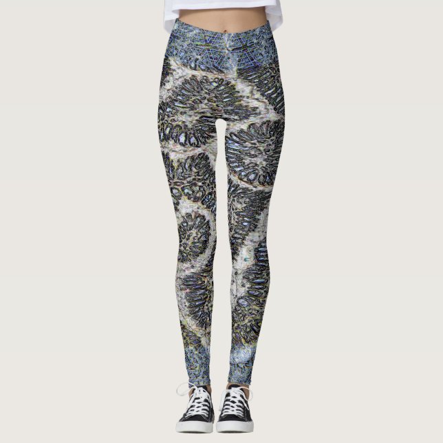 Das GLÜCKLICHE REBELLENyoga KEUCHT Coraline Leggings (Vorderseite)