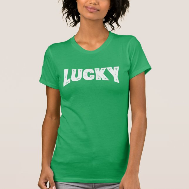 Das glückliche Shirt der Frauen (Vorderseite)