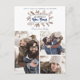 Das glücklichste neue Jahr | Postkarten | Neujahr