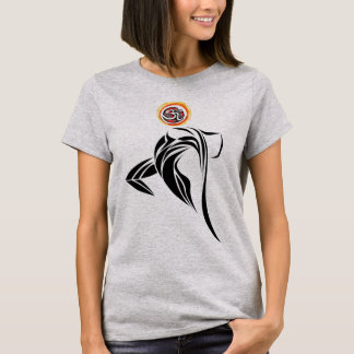 Das glückselige OM klingen T-Shirt