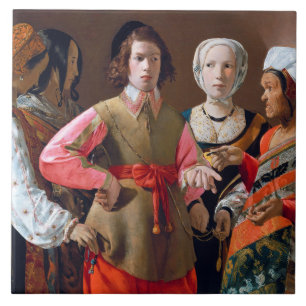 Das Glücksspiel, La Tour Fliese