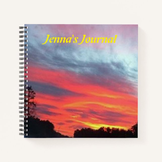 Das Glühen - Notizbuch (Vorderseite)