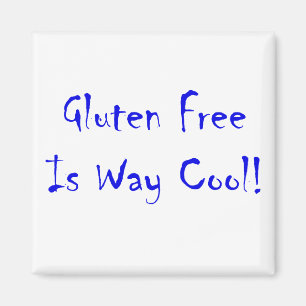 Das Gluten, das frei ist, ist die coole Weise! Magnet