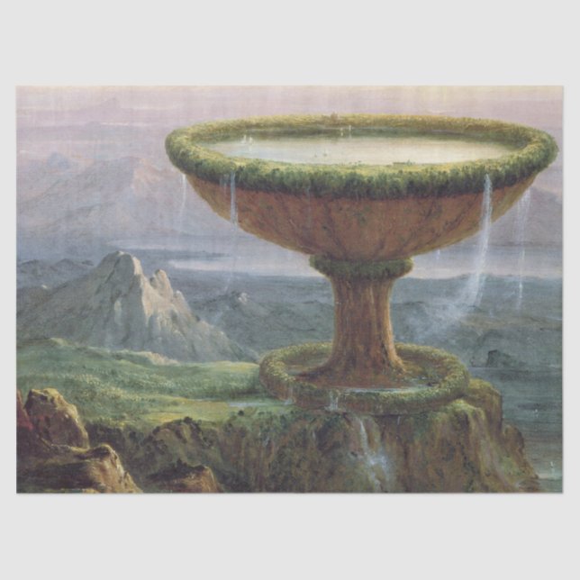 Das Goblet des Titan - Thomas Cole Seidenpapier (Vorderseite)