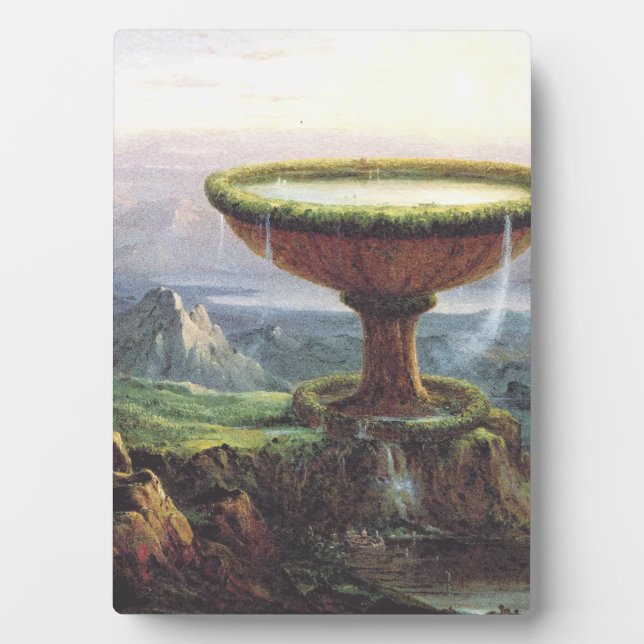 Das Goblet des Titan von Thomas Cole Fotoplatte (Vorderseite)