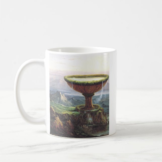 Das Goblet des Titan von Thomas Cole Kaffeetasse (Links)
