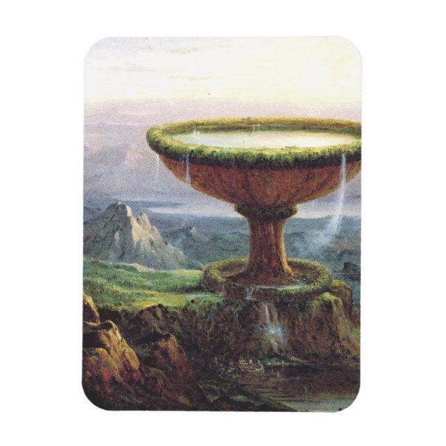 Das Goblet des Titan von Thomas Cole Magnet (Vertikal)