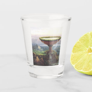 Das Goblet des Titan von Thomas Cole Schnapsglas