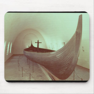 Das Gokstad longship (Holz) Mousepad