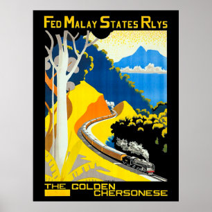 Das Golden Chersonese, Malaysia, Poster