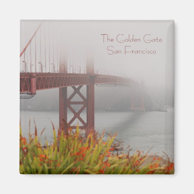 Das Golden Gate San Francisco Magnet (Vorne)