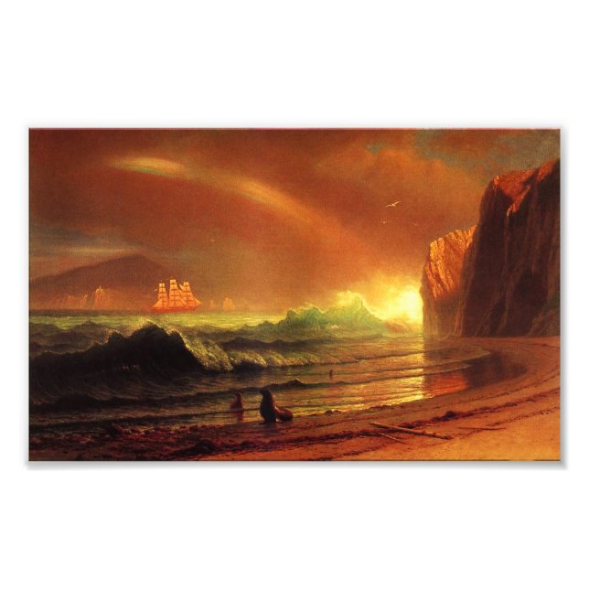 Das Golden Gate Vintag San Francisco Foto drucken (Vorne)