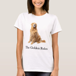 Das Golden Retriever Regeln T-Shirt