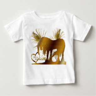 Das goldene Einhorn Baby T-shirt