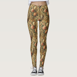 Das goldene Feuer - Gotisches Viktorianisches Deli Leggings