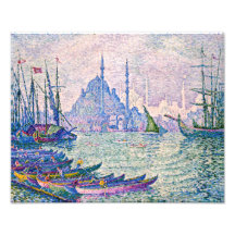 Das goldene Horn, Minarett | Paul Signac |