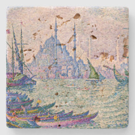 Das goldene Horn, Minarett | Paul Signac | Steinuntersetzer