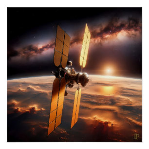 Das goldene Orbital Poster